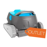 Outlet pool cleaners