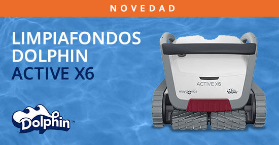 Descubre el limpiafondos Dolphin Active X6