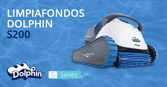 Conoce el limpiafondos Dolphin S200