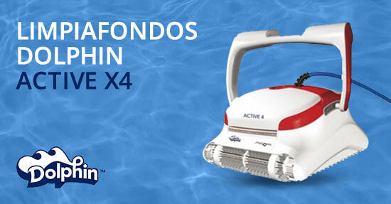 Conoce el Robot de piscina Dolphin Active X4