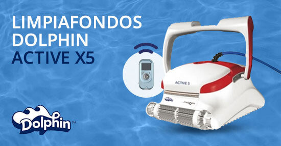 Conoce el Limpiafondo automático Dolphin Active X5