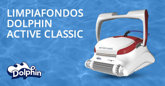 Descubre el Limpiafondo automático Dolphin Active Classic