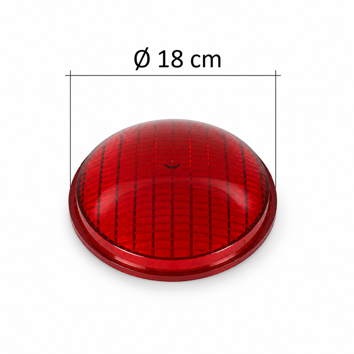 Lentes para focos extraplanos de piscinas roja — vista 2