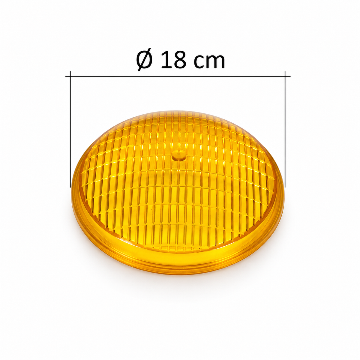Lentes para focos extraplanos de piscinas amarillo — vista 2