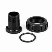 Recambio válvula selectora Astralpool Enlace recto negro 1" 1/2 4404120202