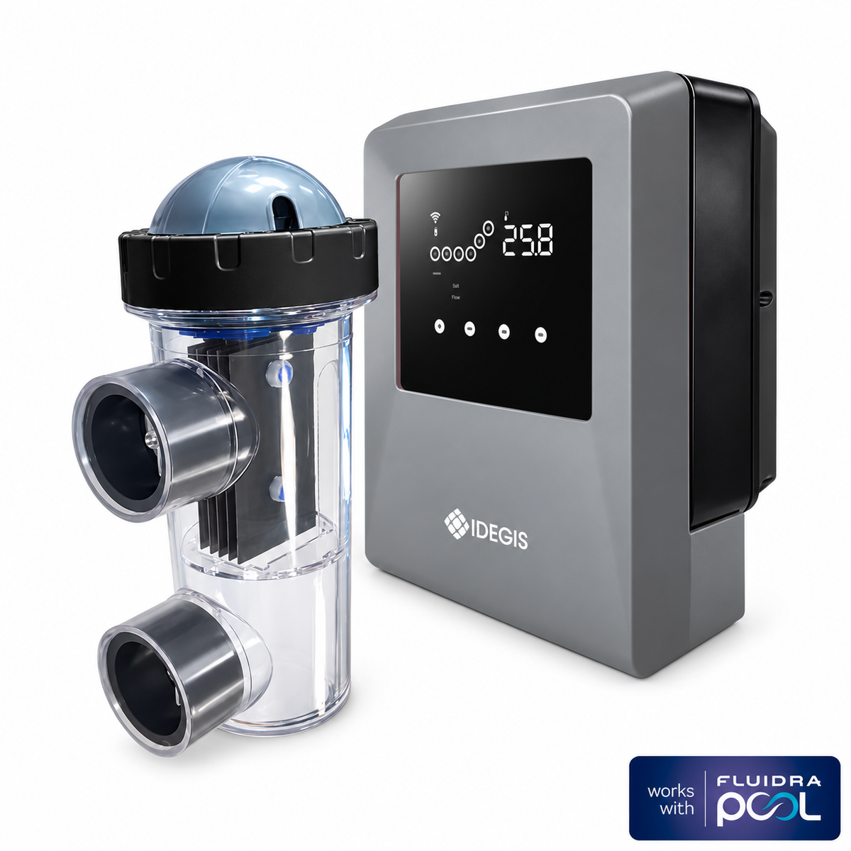 Clorador salino Idegis Tecno Connect Escalable 21 g/h