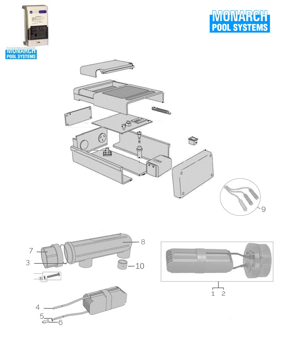 Pièces détachées pour électrolyseur Promatic