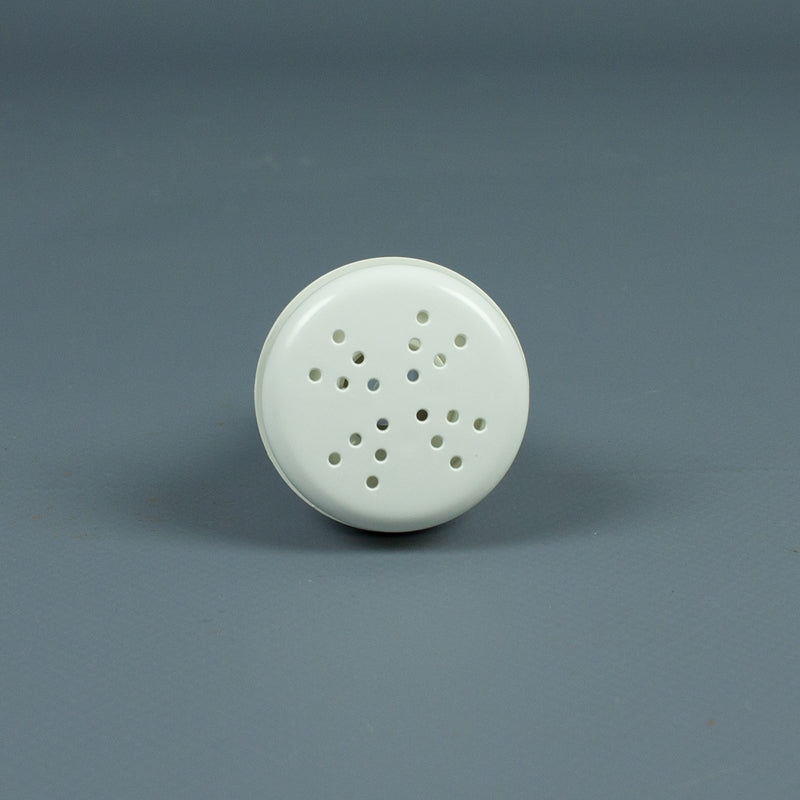 Boquilla soplante roscada en ABS blanco