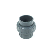 Enlace 3 piezas PVC encolar D.63