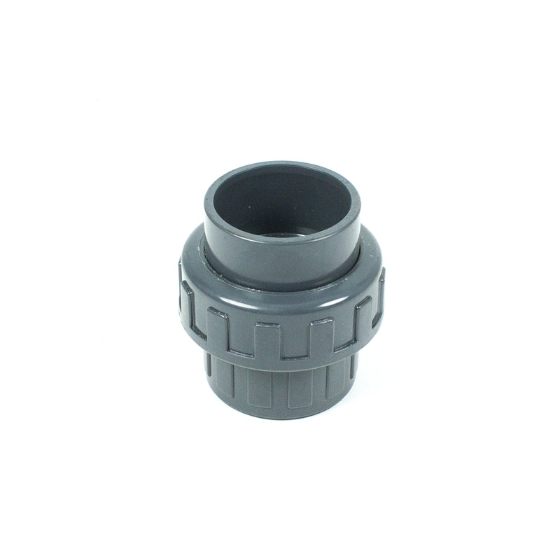 Enlace 3 piezas PVC encolar D.63