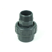 Enlace 3 piezas PVC Encolar/Rosca-Macho D.50