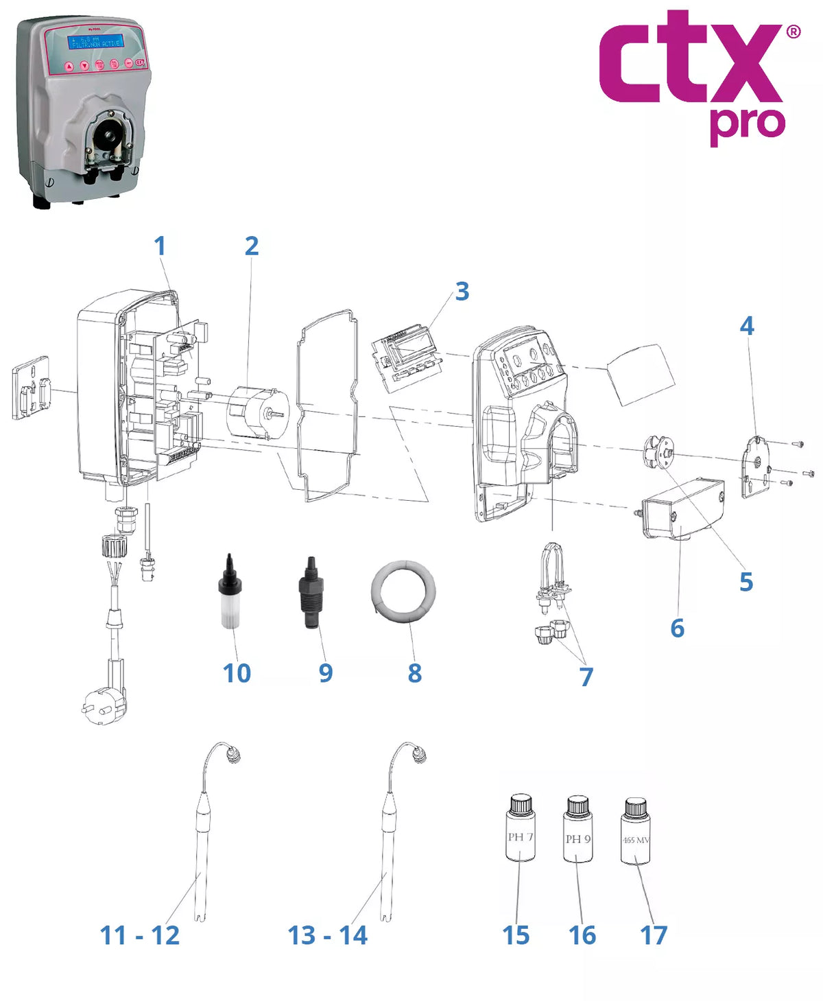 Spare parts CTX MyPool