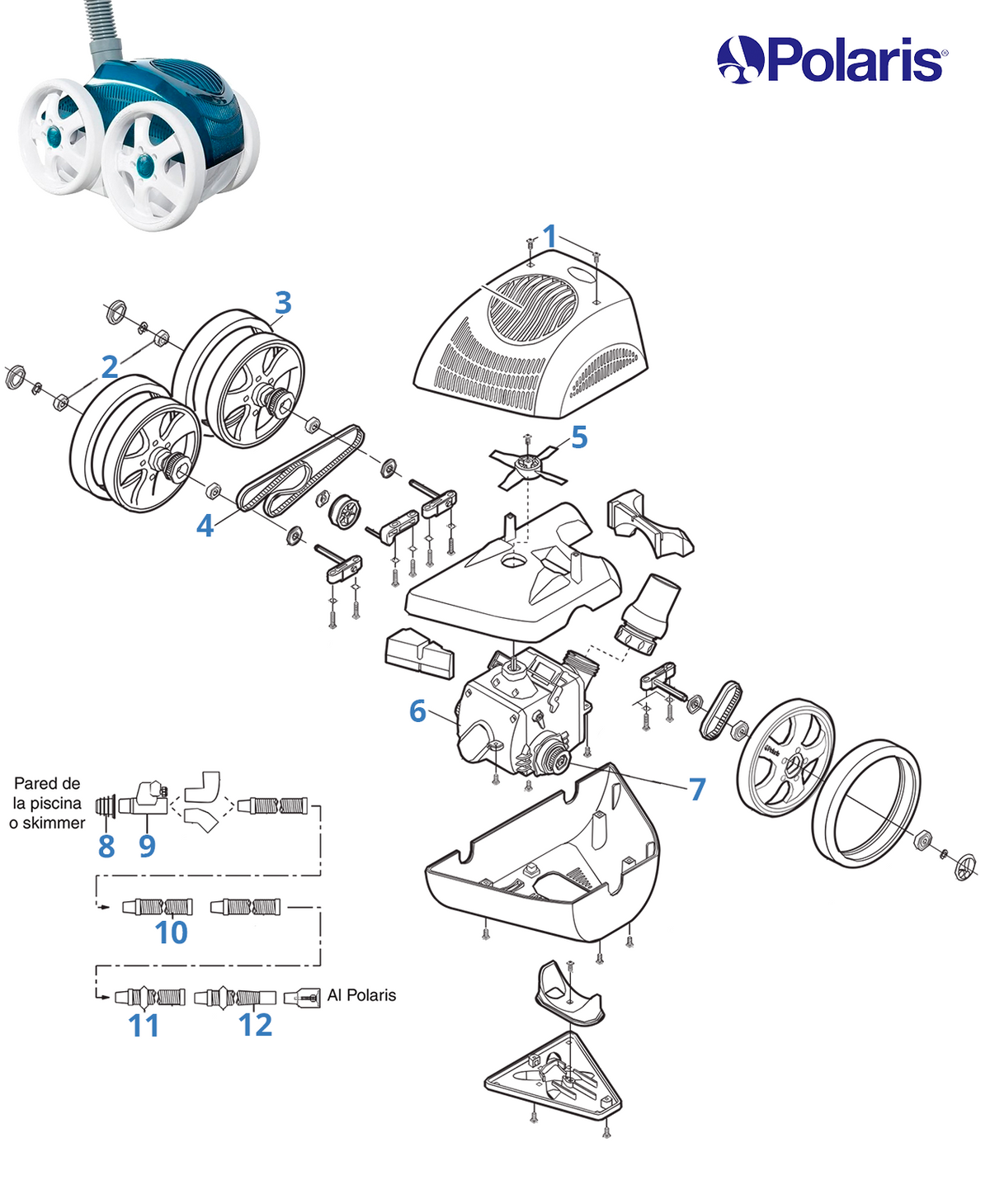 Peças para ATV Polaris