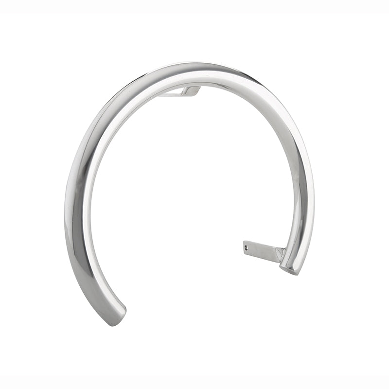 Agarradera Nadador Contracorriente Circular Inox Pulido