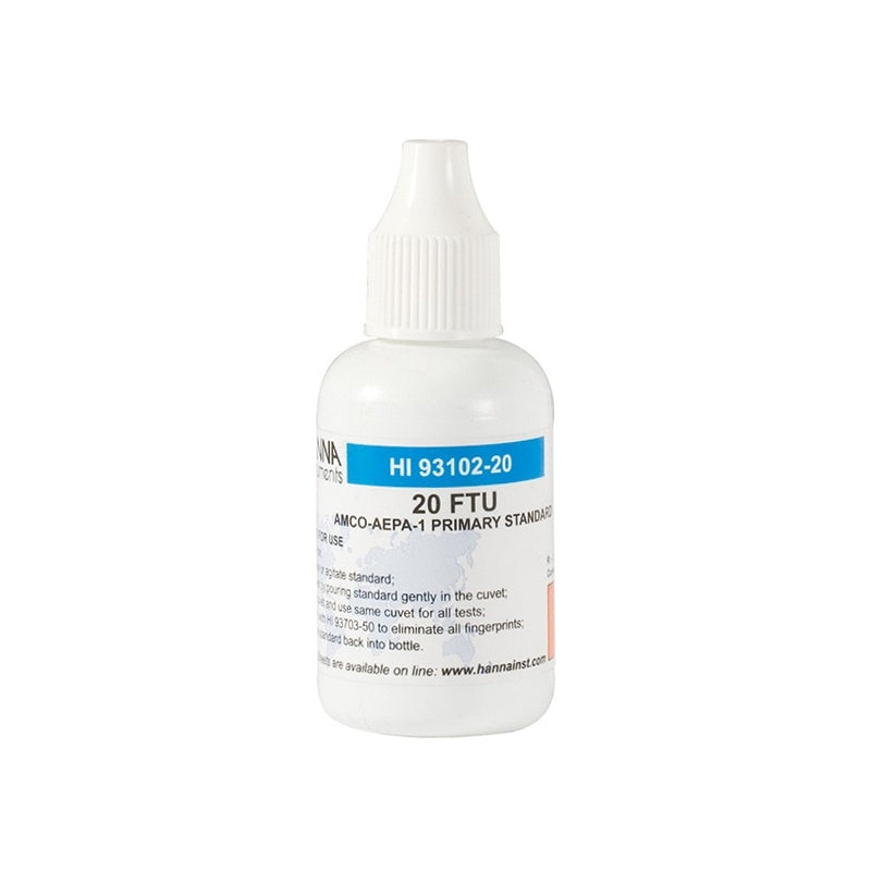 Solución Hanna Turbidez 20 NTU para HI93102 (30 ml)