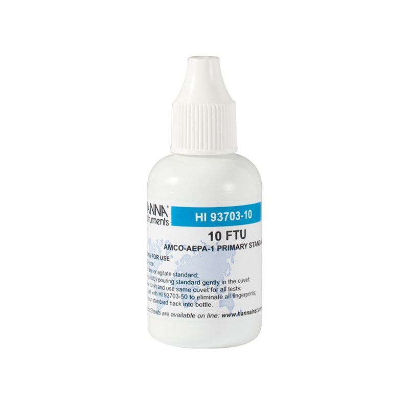 Solución Hanna Turbidez 10 NTU para HI93703 (30 ml)