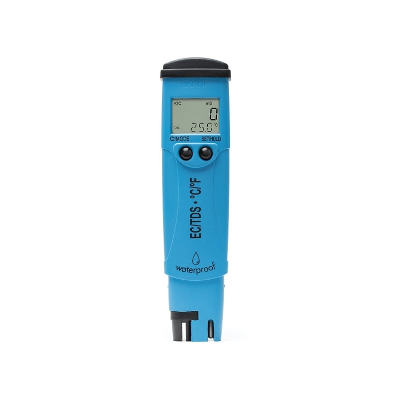 Medidor de bolsillo de CE, TDS y Temperatura Hanna DiST 5(rango bajo)