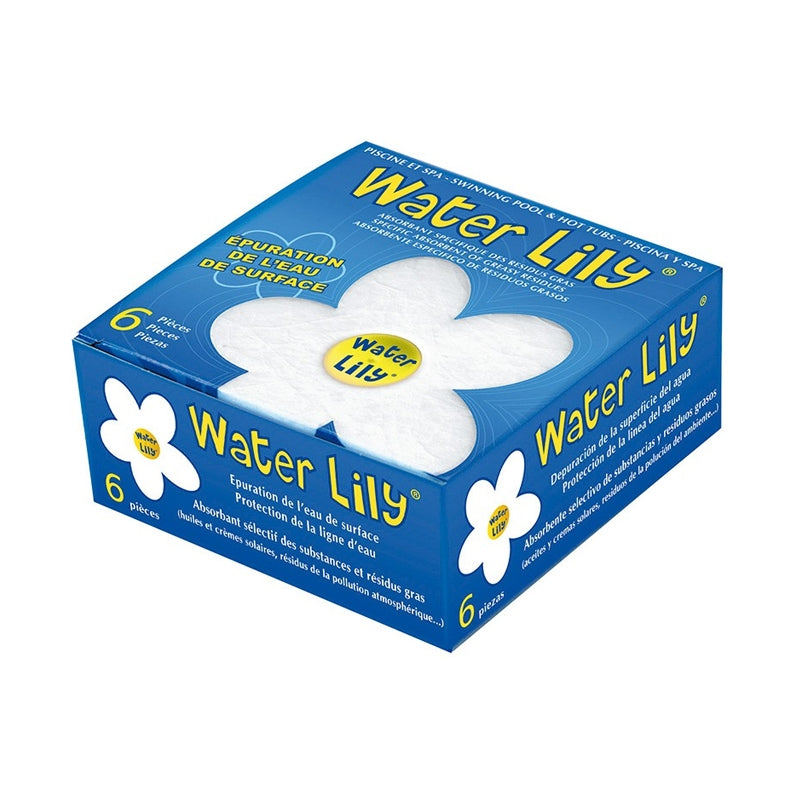 Absorbente de materias grasas Water Lily (6 unidades)