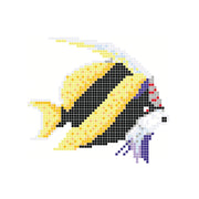 Dibujo gresite HT-K Pez mariposa