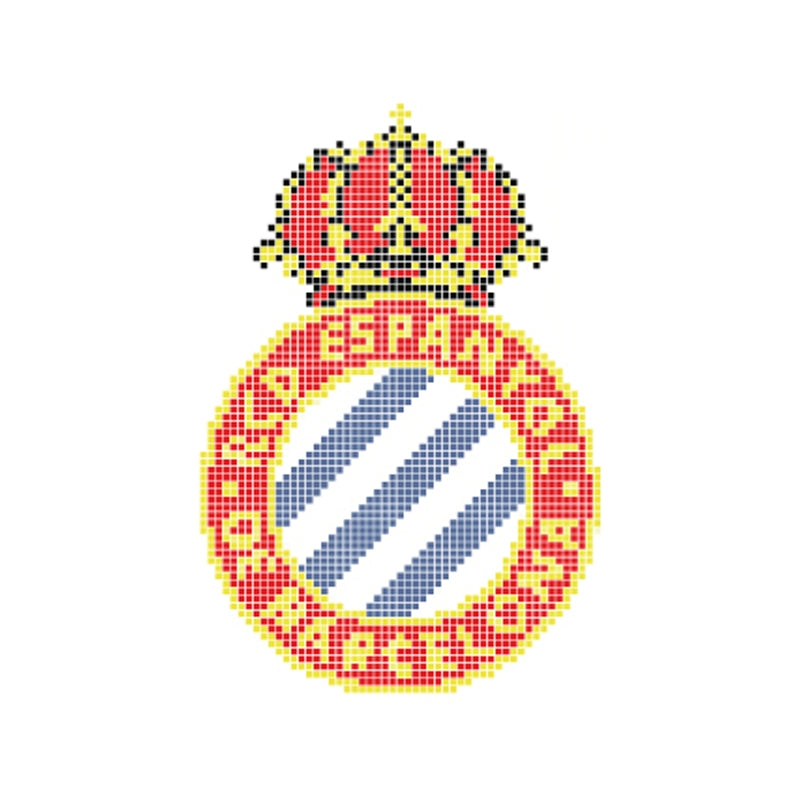 Escudo gresite HT-K R.C.D. Espanyol