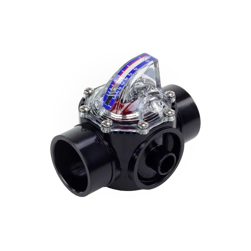 Caudalímetro FlowVis Dn100 (110 mm encolar) con válvula antirretorno
