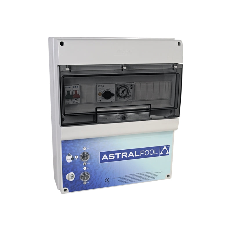 Cuadro piscina Tipo A con control iluminación + trafo de 300W