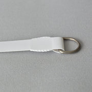 Cinta larga con anilla (blanca - 95,5 cm)