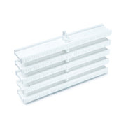 Rejilla rebosadero piscina Coral para curvas 35/245 mm