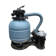Filtro monobloc d. 380 mm con bomba de 0,24 CV
