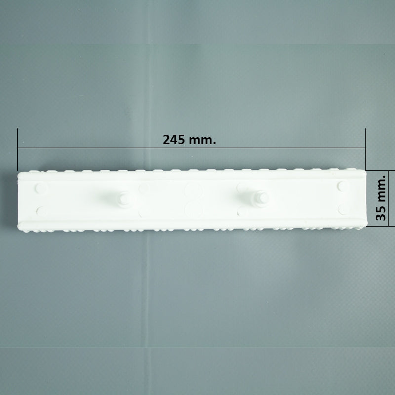 Rejilla rebosadero piscina Coral para rectas 35/245 mm