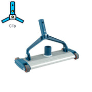 Pulitore manuale per piscine in alluminio Astralpool Blue Line (clip)