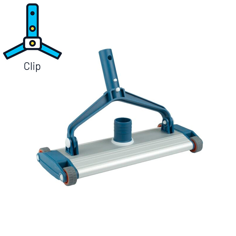 Pulitore manuale per piscine in alluminio Astralpool Blue Line (clip)
