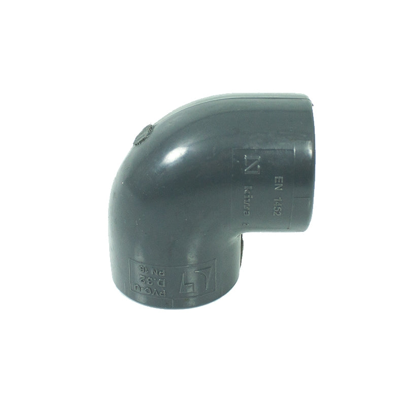 Codo PVC 90º D.32 PN 16 Encolar