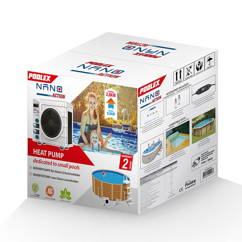 Bomba de calor Poolex Nano Action R32