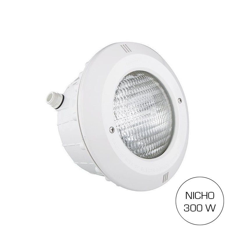 Foco piscina Astralpool con nicho 300W