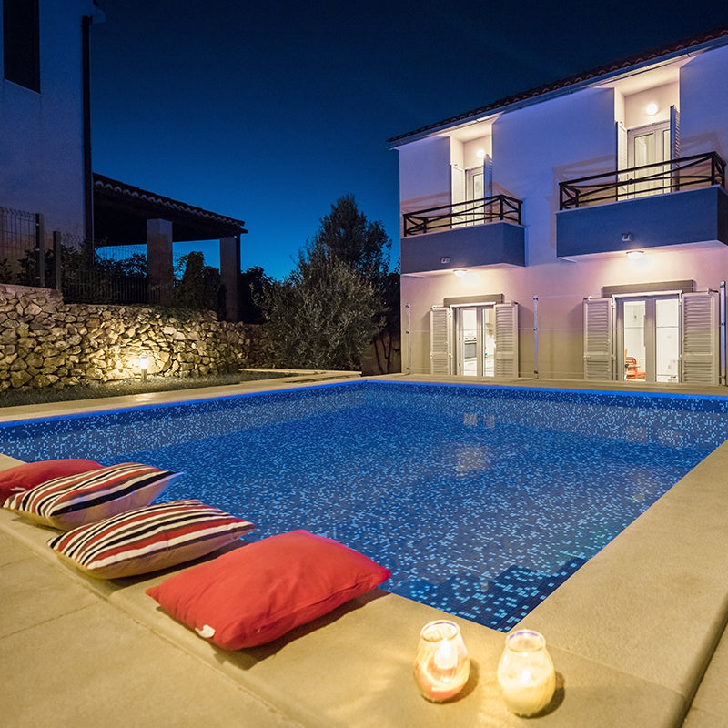 Gresite para piscinas Hisbalit HT-K fotoluminiscente Starwater DRACO