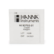 Reactivo polvo Hanna para Cobre 100 test