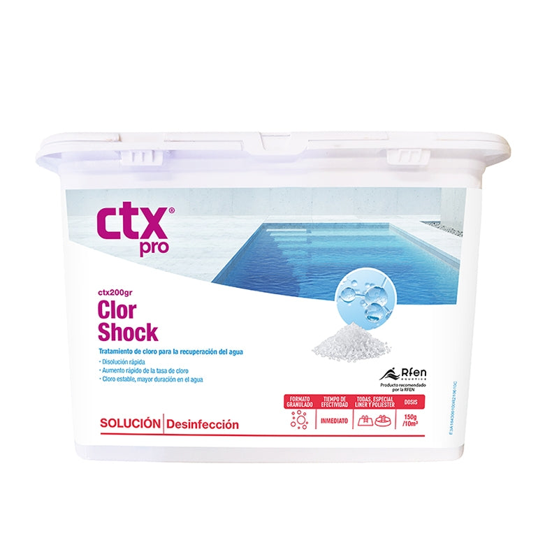 Cloro rápido granulado CTX 200/GR en 1 kg