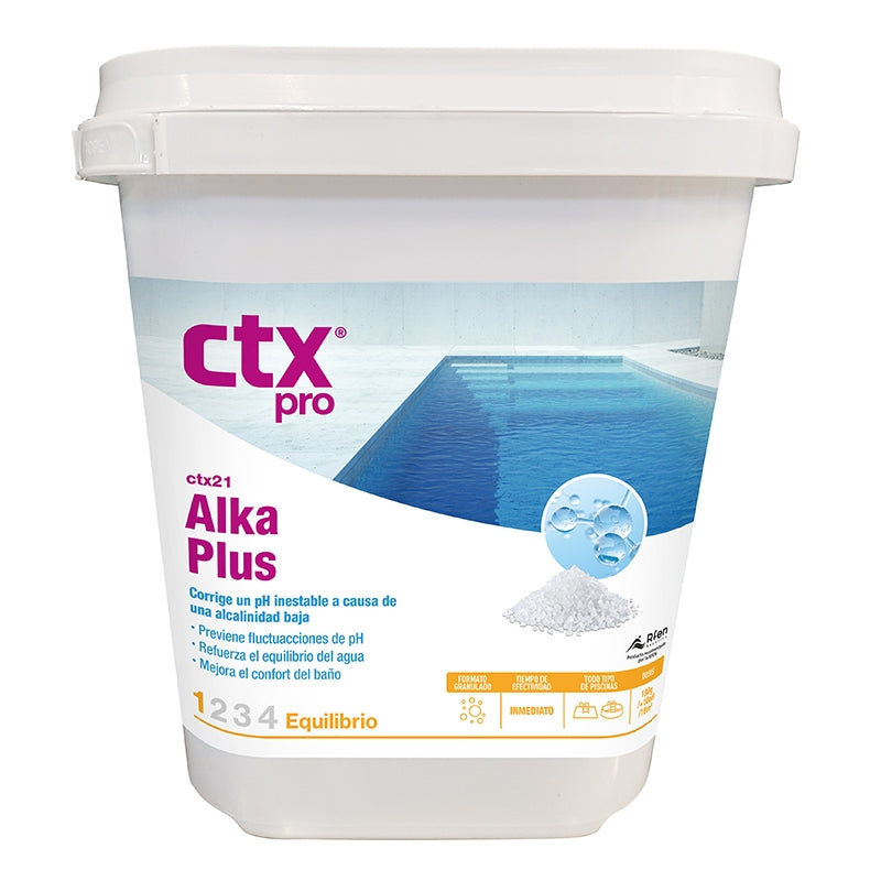 Incrementador de alcalinidad CTX 21 en 6 kg.