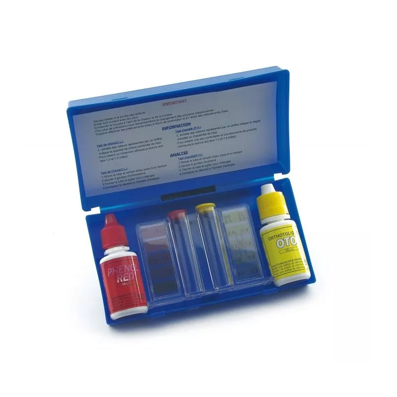 Estuche analizador CL-PH quimicamp