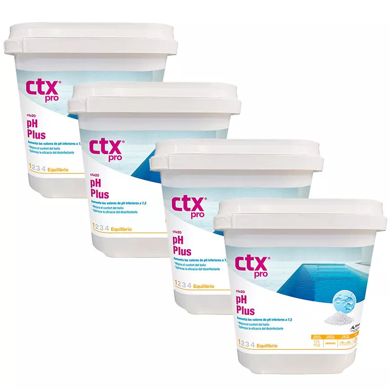 Booster de pH CTX 20 en 6 kg - Pack de 4 conteneurs