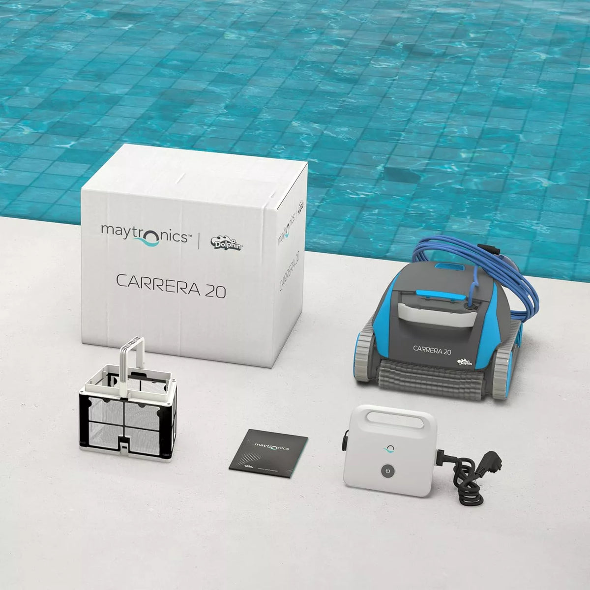 Automatische zwembadreiniger Dolphin Carrera 20