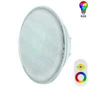 Luz LED RGB PAR56 800 lúmenes RGB com controlo remoto