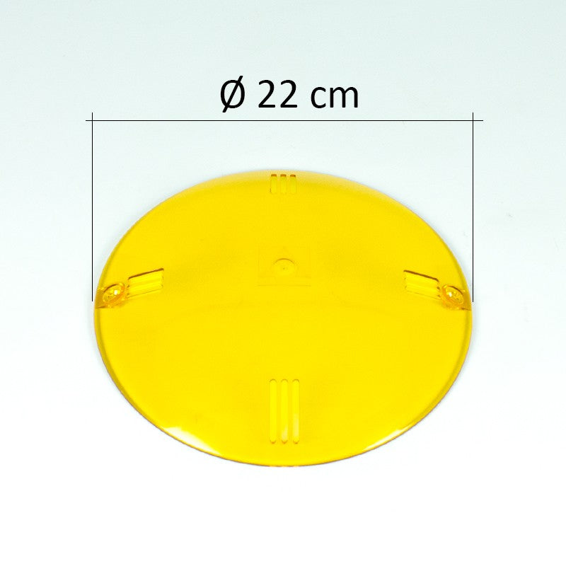 Lentes para focos empotrados de piscinas amarilla