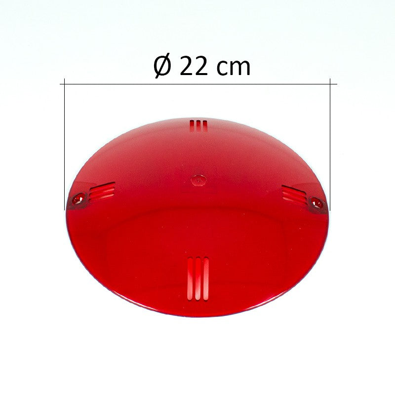 Lentes para focos empotrados de piscinas roja