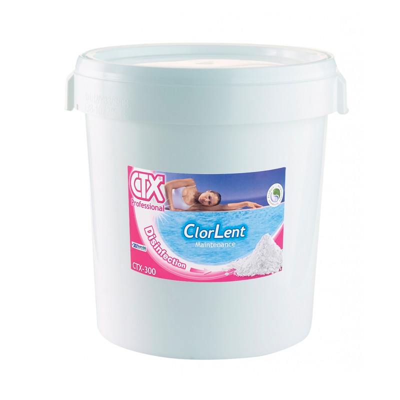 Cloro lento en polvo CTX 300 en 25 kg