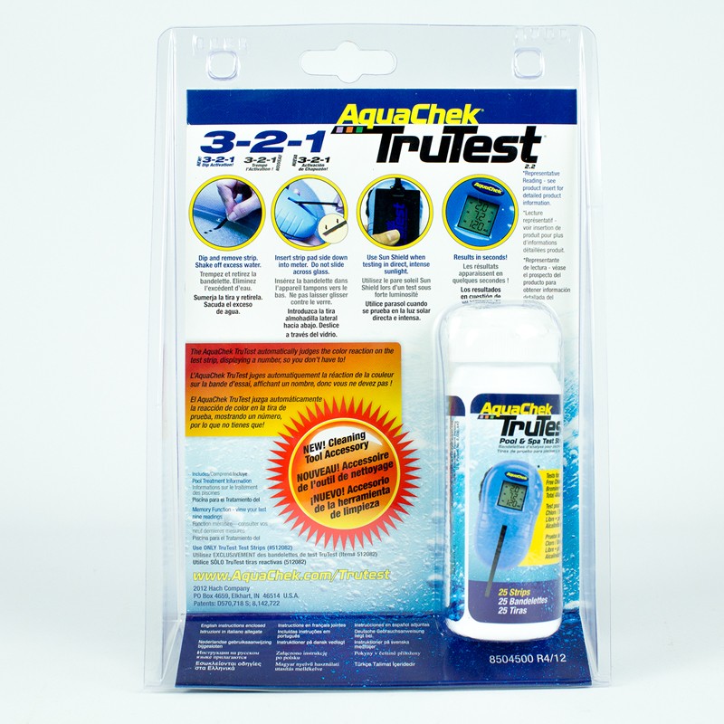 Estuche Aquacheck TruTest medidor digital CL/PH