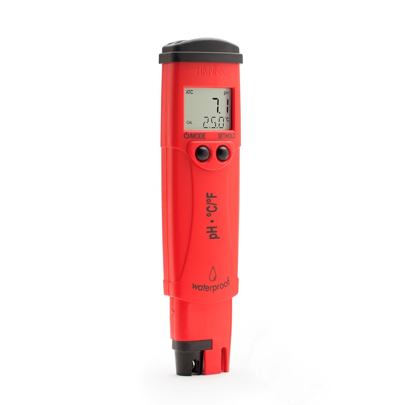 Tester de pH con electrodo
