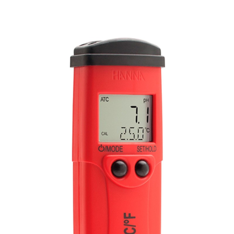 Tester de pH con electrodo