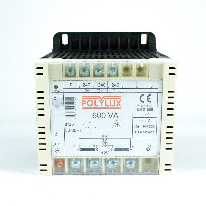 Transformador piscina Polylux 600W